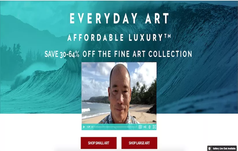 Aarong Chang Galleries screenshot 1